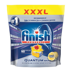 Viên rửa bát Finish quantum max lemon FVQT60LM 60 viên