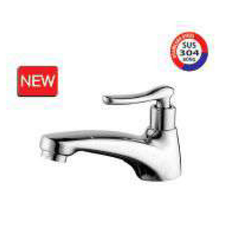 Vòi lavabo lạnh Proxia inox bóng PR-523