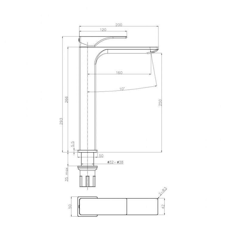 Vòi lavabo Regal 250 Hafele 495.61.121