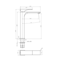 Vòi lavabo Regal 250 Hafele 495.61.121
