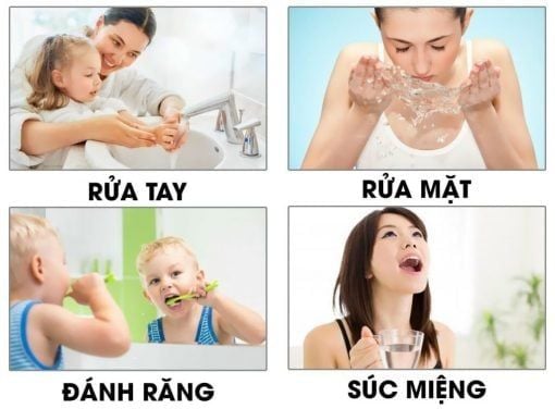 Máy lọc nước tại vòi Geyser Euro M