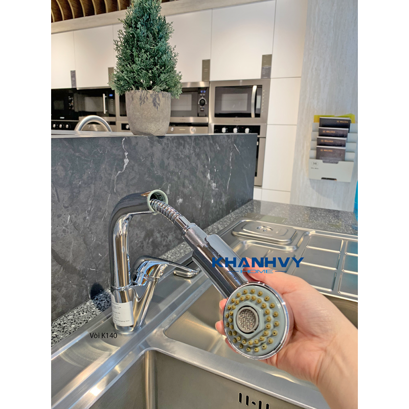 Vòi Malloca đồng thau mạ Chrome K140