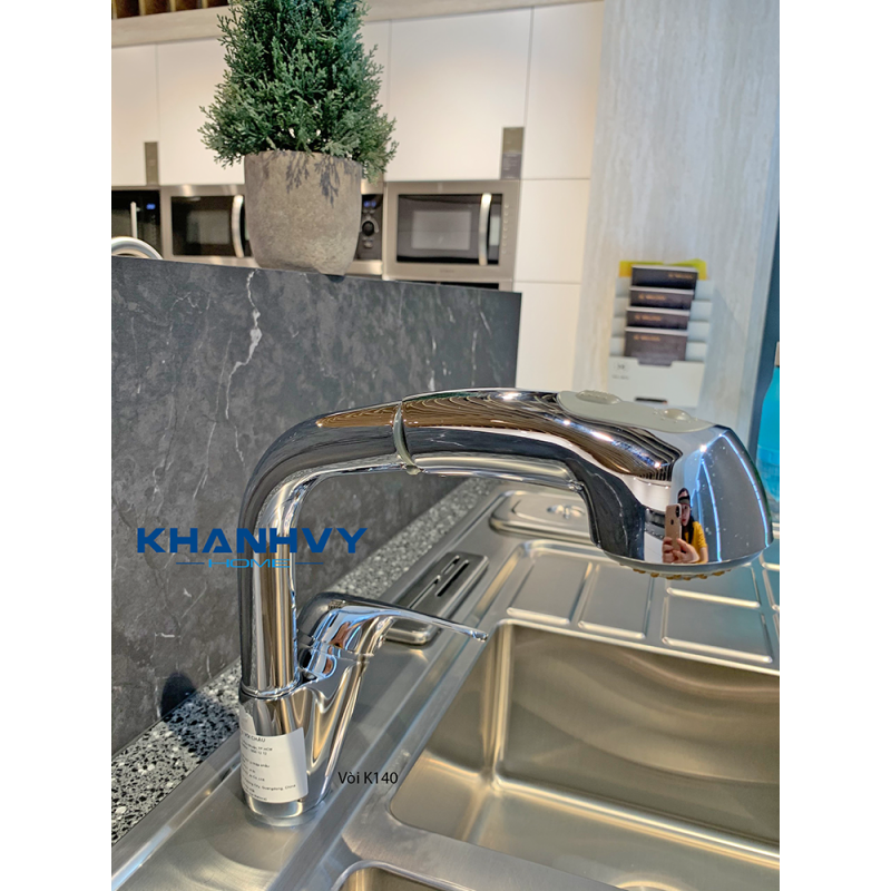 Vòi Malloca đồng thau mạ Chrome K140