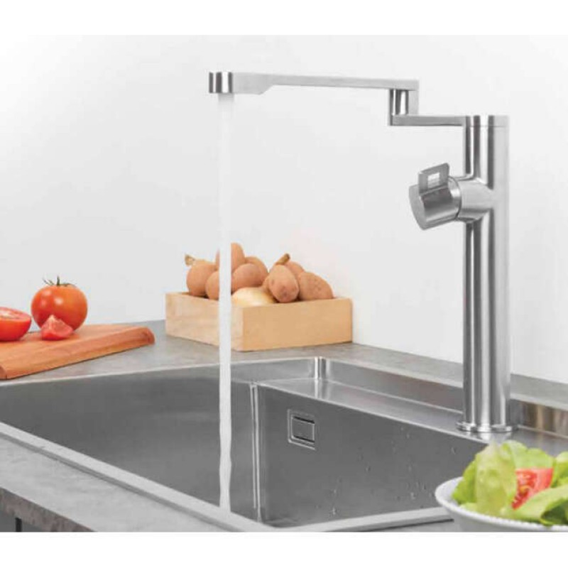 Vòi Malloca Inox 360° K060-S