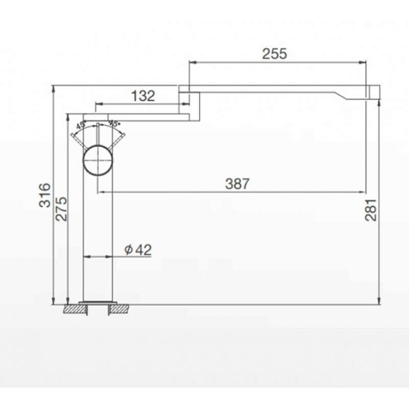 Vòi Malloca Inox 360° K060-S