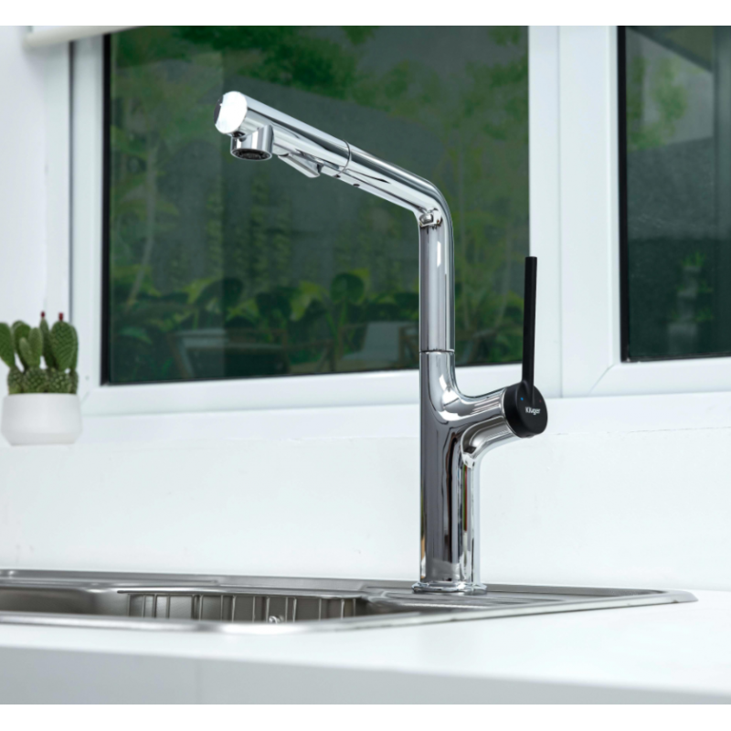 Vòi rửa bát dây rút Kluger Amber KLF0001C