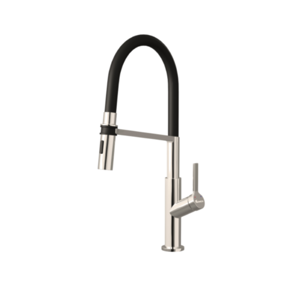 Vòi rửa bát Konox Tema Nickel