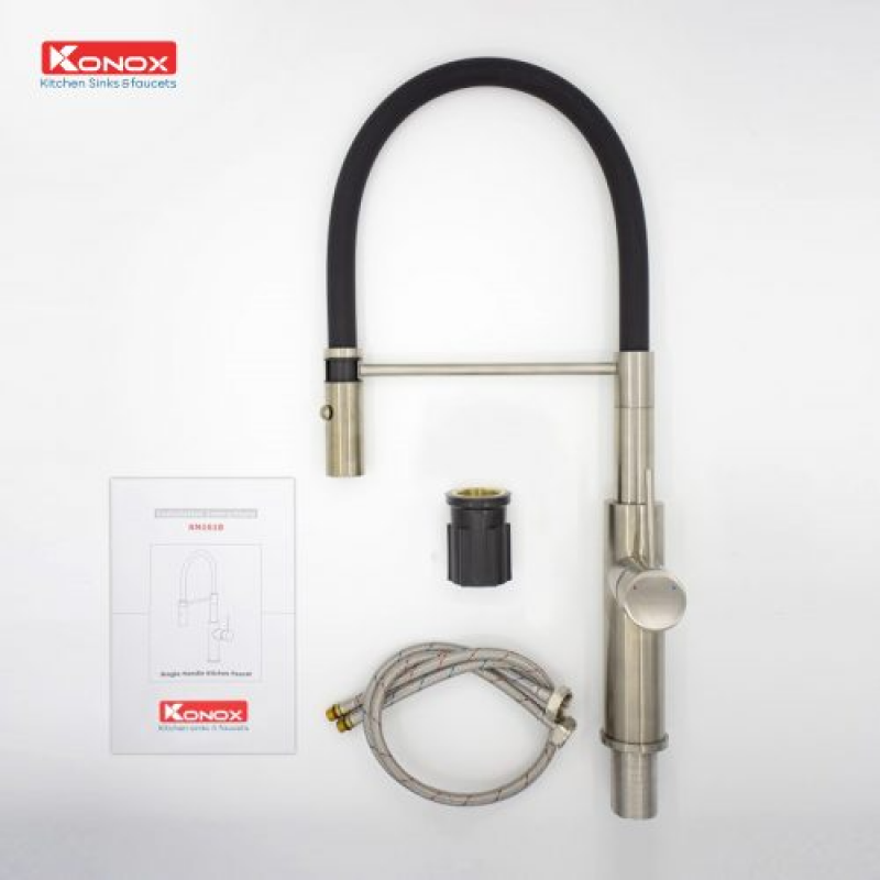 Vòi rửa bát thân mềm Konox KN1618
