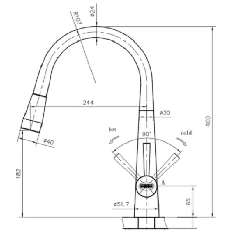 Vòi rửa chén Franke CT 591C 115.0250.792