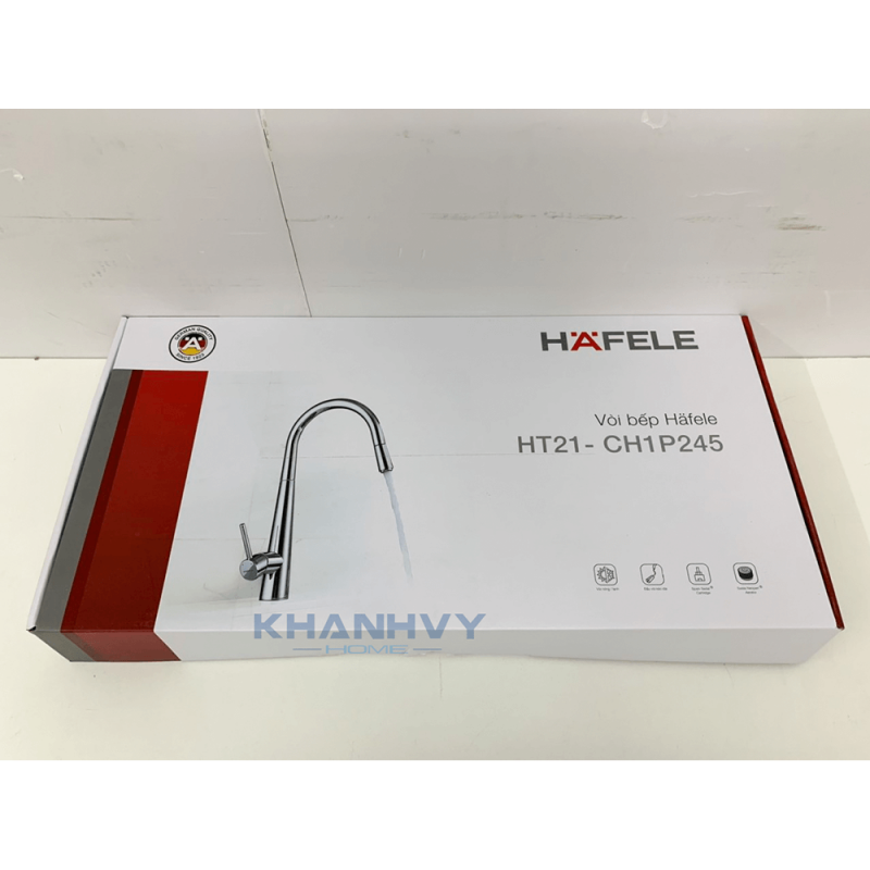 Vòi rửa chén Hafele HT21-CH1P245 577.55.220