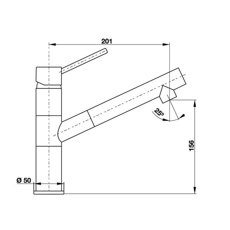 Vòi rửa chén HF-GM411 569.15.411