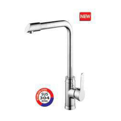 Vòi rửa chén nóng lạnh inox 304 bóng Proxia PR-847