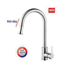 Vòi rửa chén nóng lạnh Proxia PR-850 nóng lạnh inox 304 bóng