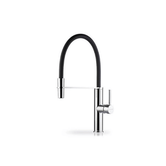 Vòi rửa chén Pyramis Cornetta Black Rubber 090920201