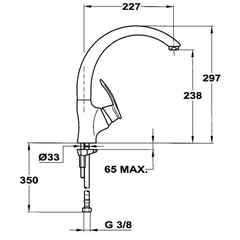 Vòi rửa chén Teka MC 10 plus 97911502