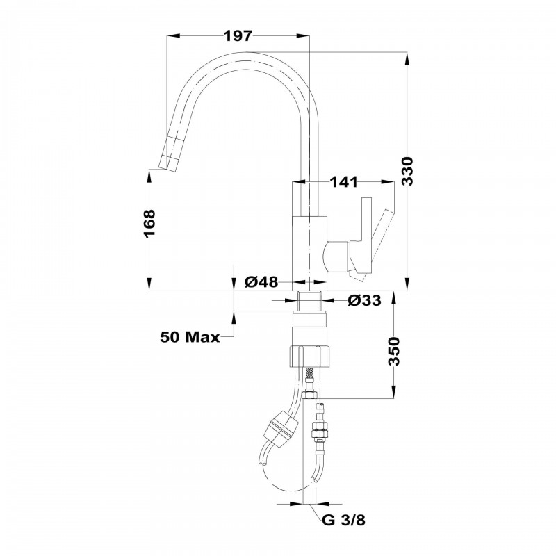 Vòi rửa chén Teka MTP 938 116020000