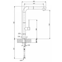 Vòi rửa FURST F400076DA