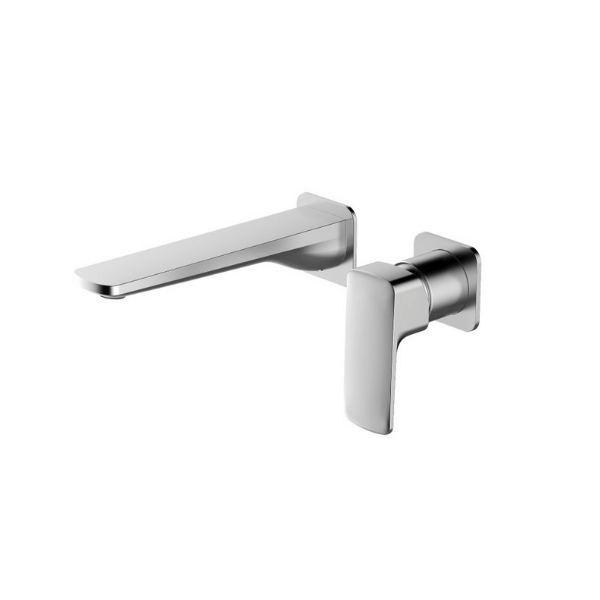 Vòi trộn gắn tường Kobe 250 chrome Hafele 589.15.004
