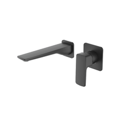 Vòi trộn gắn tường Kobe 250 đen Hafele 589.15.034