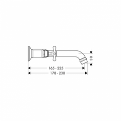 Vòi trộn Hansgrohe 3 lỗ Montreux 589.30.013