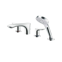 Vòi xả bồn nóng lạnh kèm sen tắm TOTO TBG01202BB