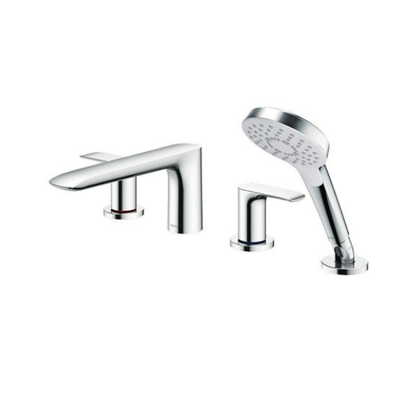Vòi xả bồn nóng lạnh kèm sen tắm TOTO TBG04202BB