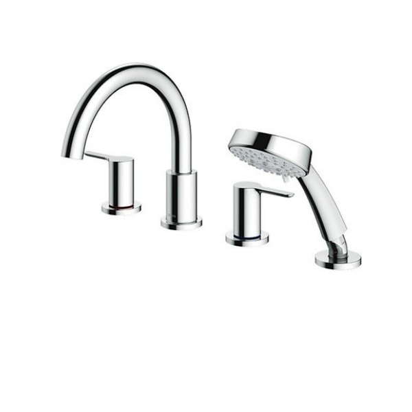Vòi xả bồn nóng lạnh kèm sen tắm TOTO TBS01202B