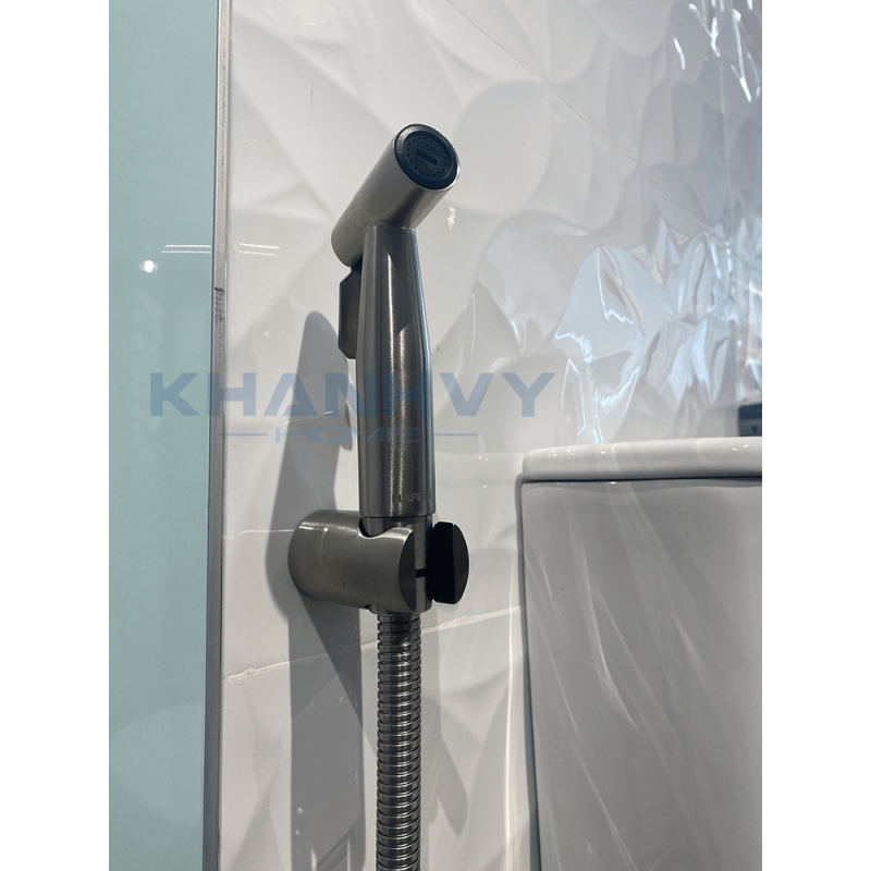 Vòi xịt vệ sinh có giá đỡ và dây sen 120 cm Hafele 589.25.991