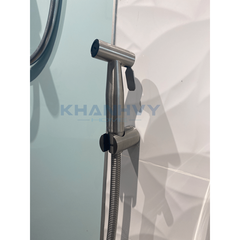 Vòi xịt vệ sinh có giá đỡ và dây sen 120 cm Hafele 589.25.991