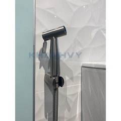 Vòi xịt vệ sinh có giá đỡ và dây sen 120 cm Hafele 589.25.991