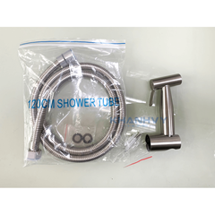 Vòi xịt vệ sinh có giá đỡ và dây sen 120 cm Hafele 589.25.991