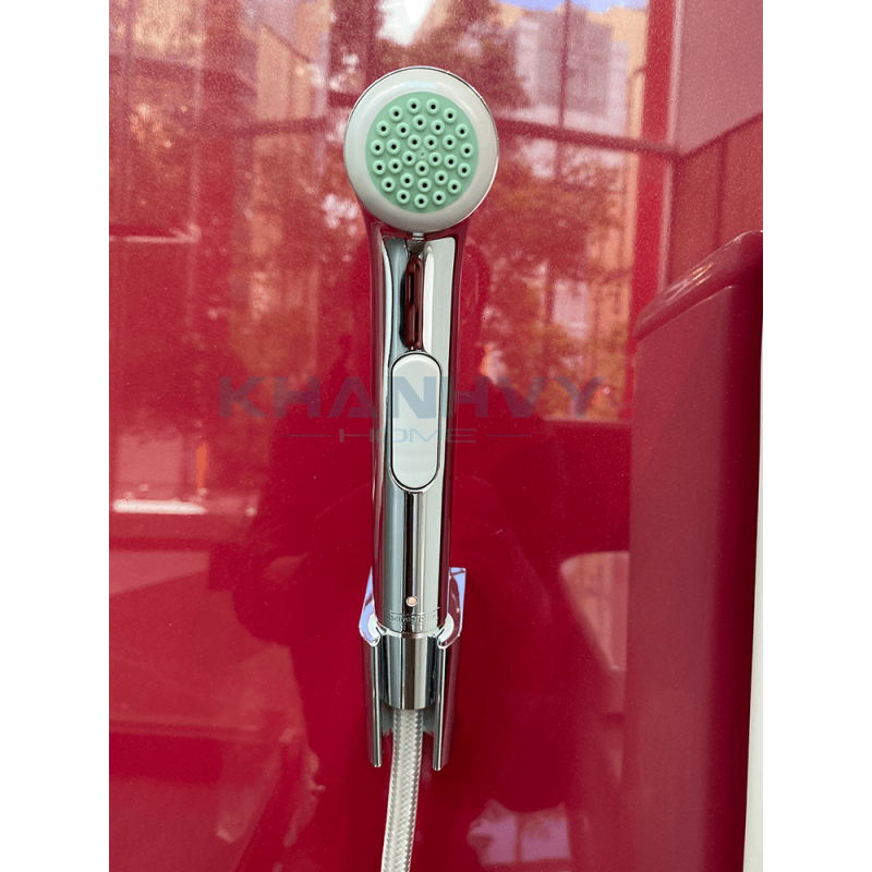 Vòi xịt vệ sinh có giá đỡ và dây sen 125 cm Hansgrohe 589.50.017
