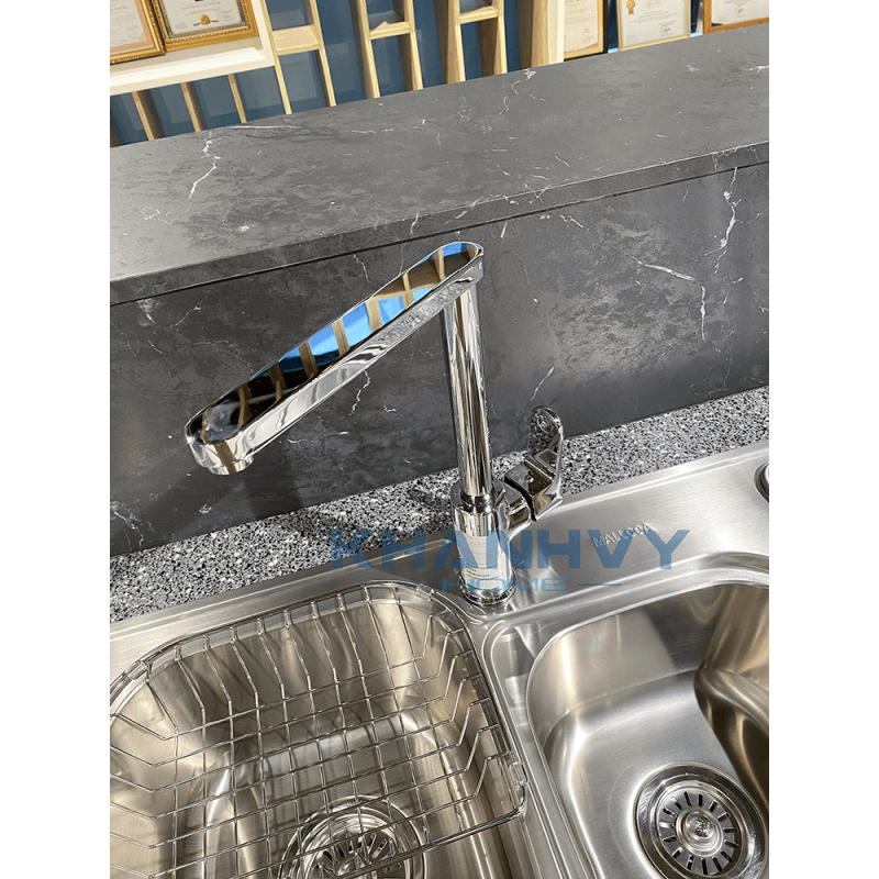 Vòi Malloca đồng thau mạ Chrome K129T