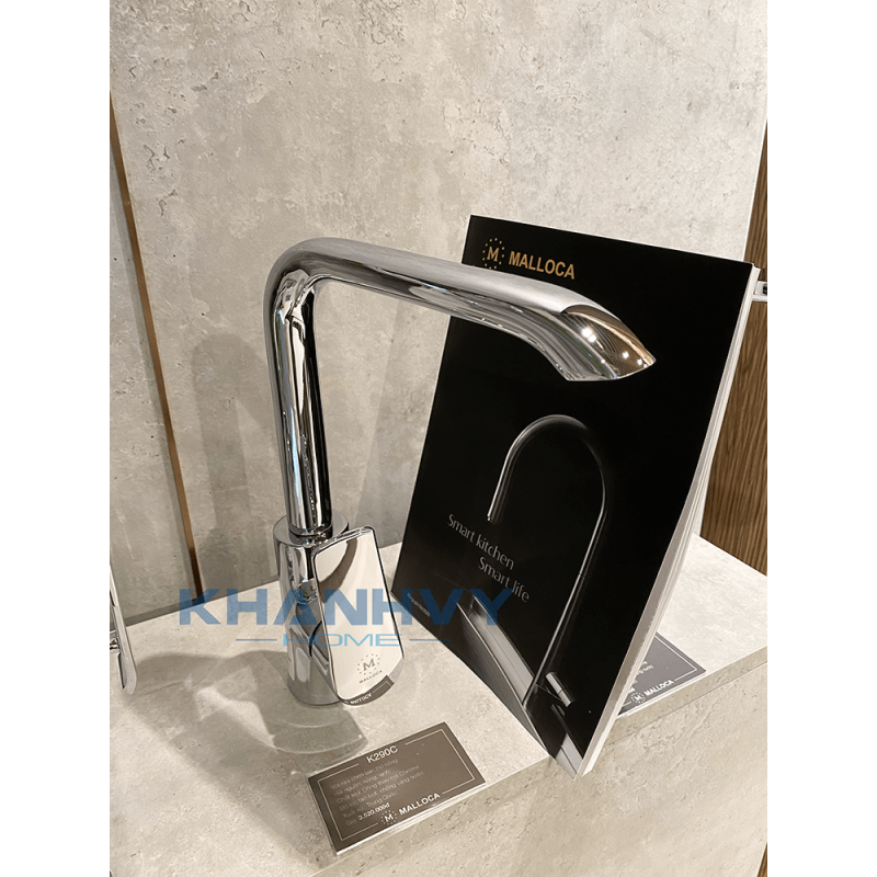 Vòi Malloca đồng thau mạ Chrome K290C