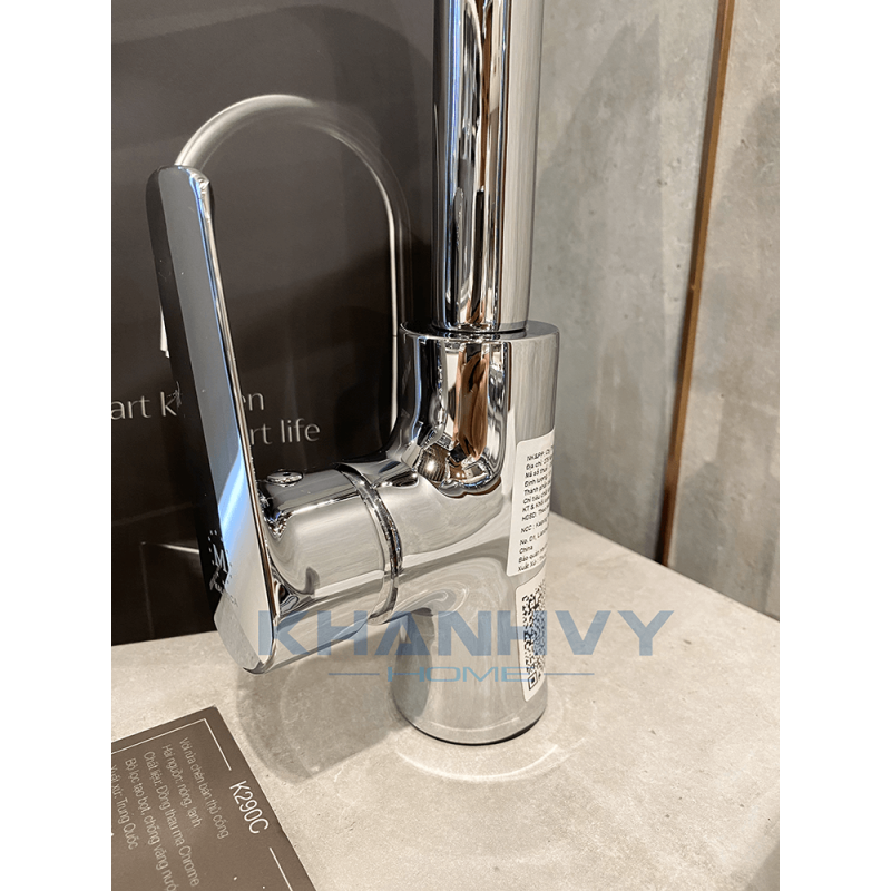 Vòi Malloca đồng thau mạ Chrome K290C