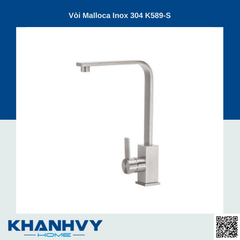 Vòi Malloca Inox 304 K589-S