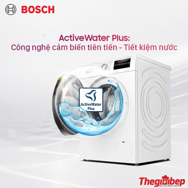 Máy giặt Bosch WAW28480SG 9kg- Serie 8 Đức