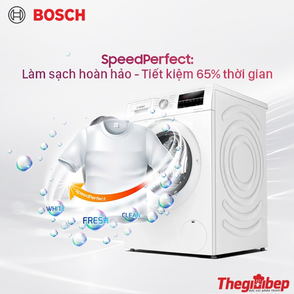 Máy giặt Bosch WAW28480SG 9kg- Serie 8 Đức