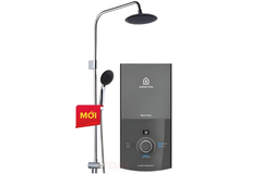 Máy nước nóng trực tiếp Ariston Aures Premium+ 4.5P RS Sen Cây Trực Tiếp Có Bơm