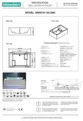 Bồn Tắm Massage Mowoen MW6018-180.2MS