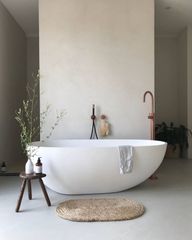 Bồn tắm đá MOWOEN MW003-Matt White