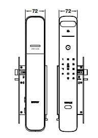 Khóa điện tử Hafele PP9100 912.20.697