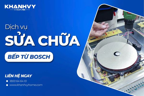 Sửa bo nguồn bếp từ Bosch