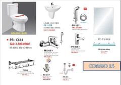 Combo thiết bị vệ sinh Proxia 15
