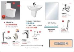 Combo thiết bị vệ sinh Proxia 4