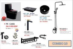 Combo thiết bị vệ sinh Proxia 10