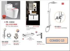 Combo thiết bị vệ sinh Proxia 13