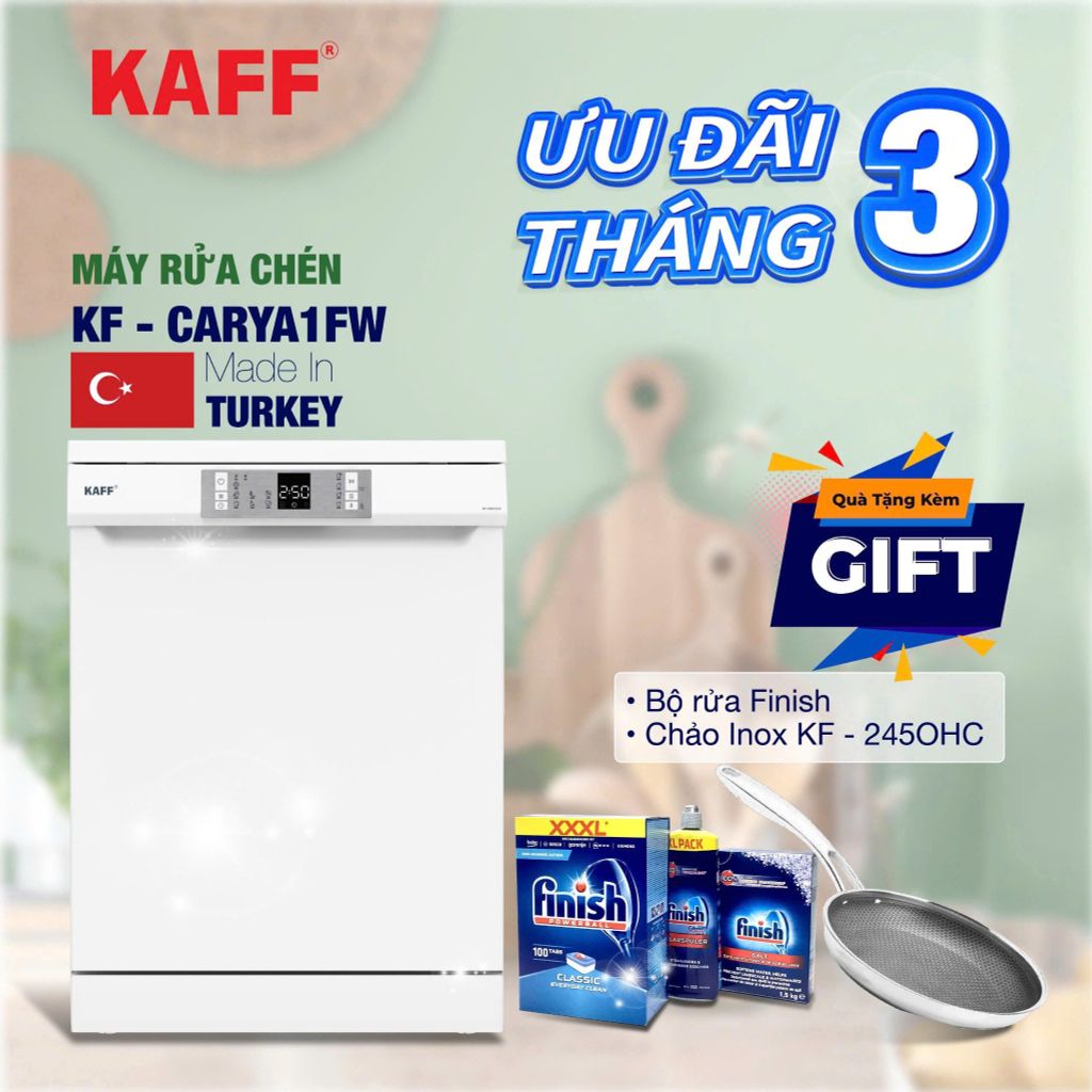 Máy rửa chén KAFF KF-CARYA1FW