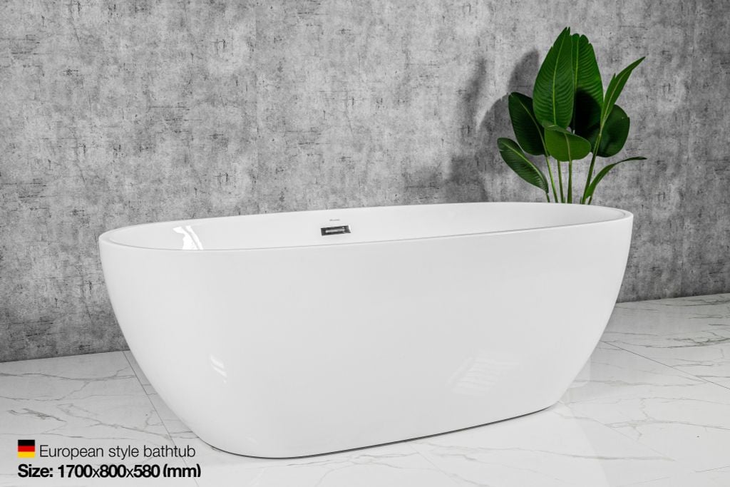 Bồn Tắm Acrylic Độc Lập Mowoen MW8223-170