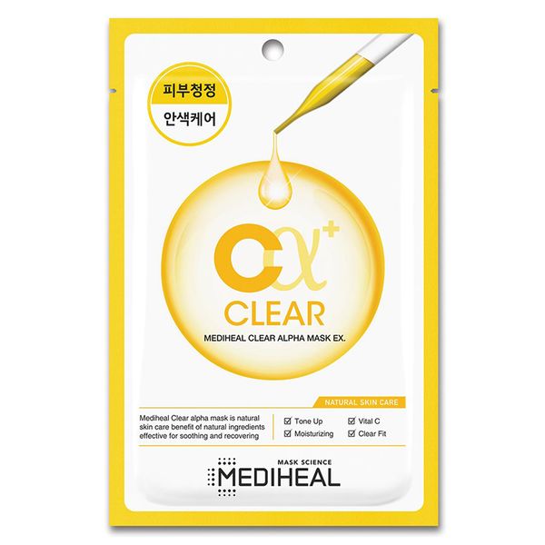 Mặt Nạ Làm Sạch, Sáng Mịn Da Mediheal Clear-Alpha Mask Ex